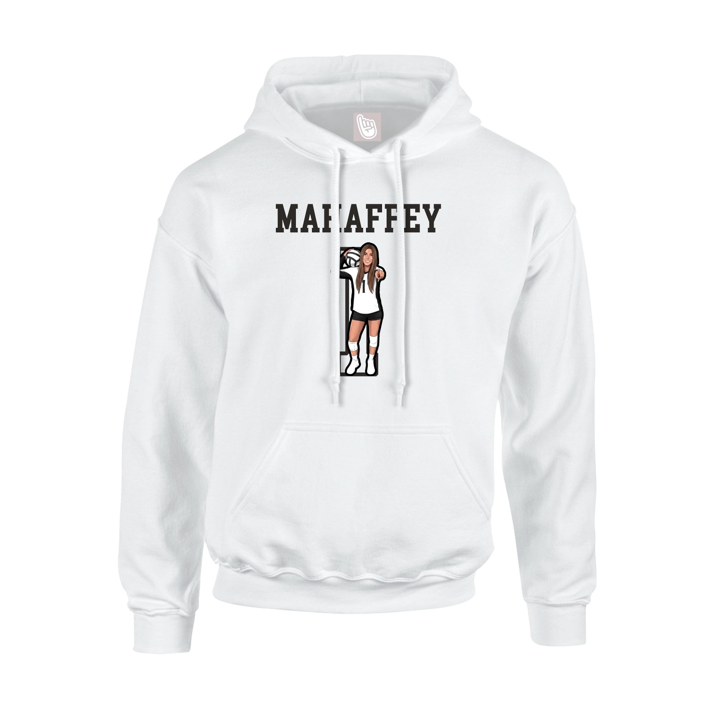 Youth Hoodie — Shirsey in White