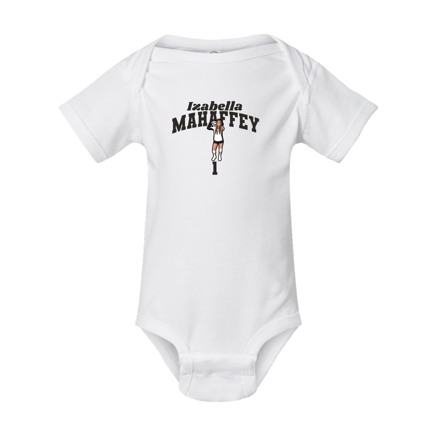 Baby Onesie — Signature Arch in White