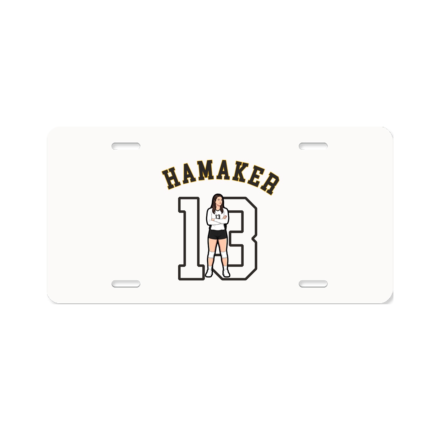 License Plate — Shirsey Arch in Classic