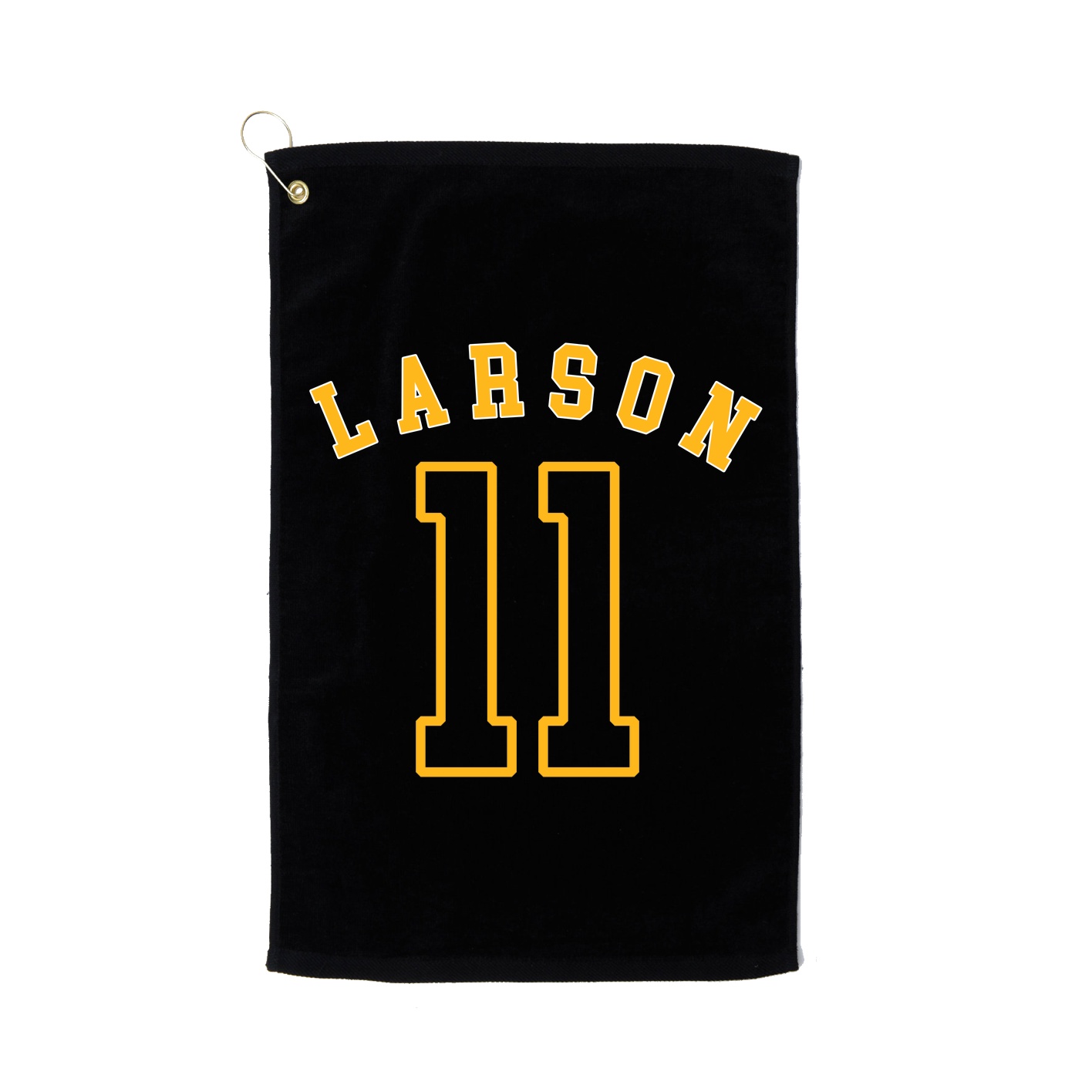 Golf Towel — Shirsey Arch in Black