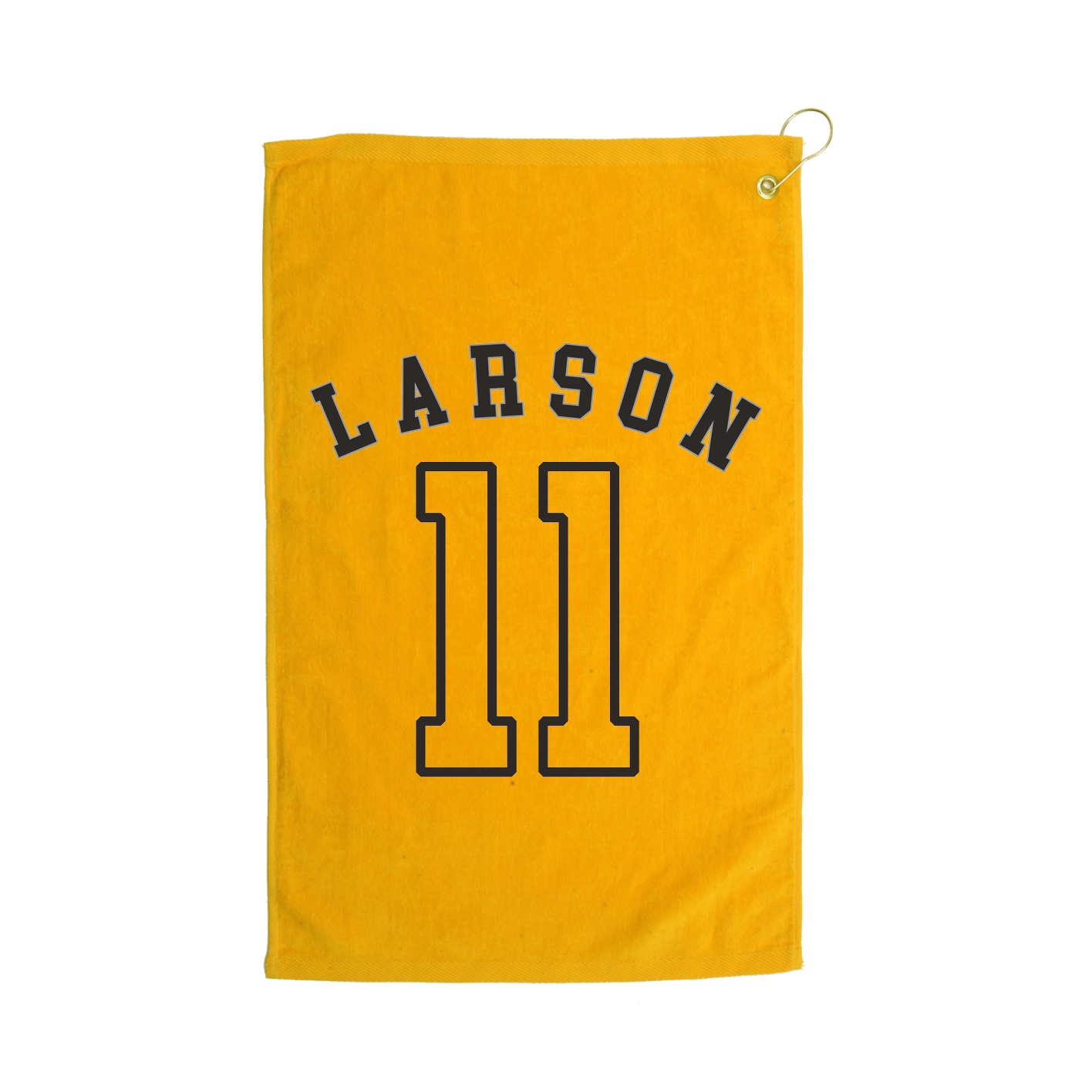 Golf Towel — Shirsey Arch in Gold