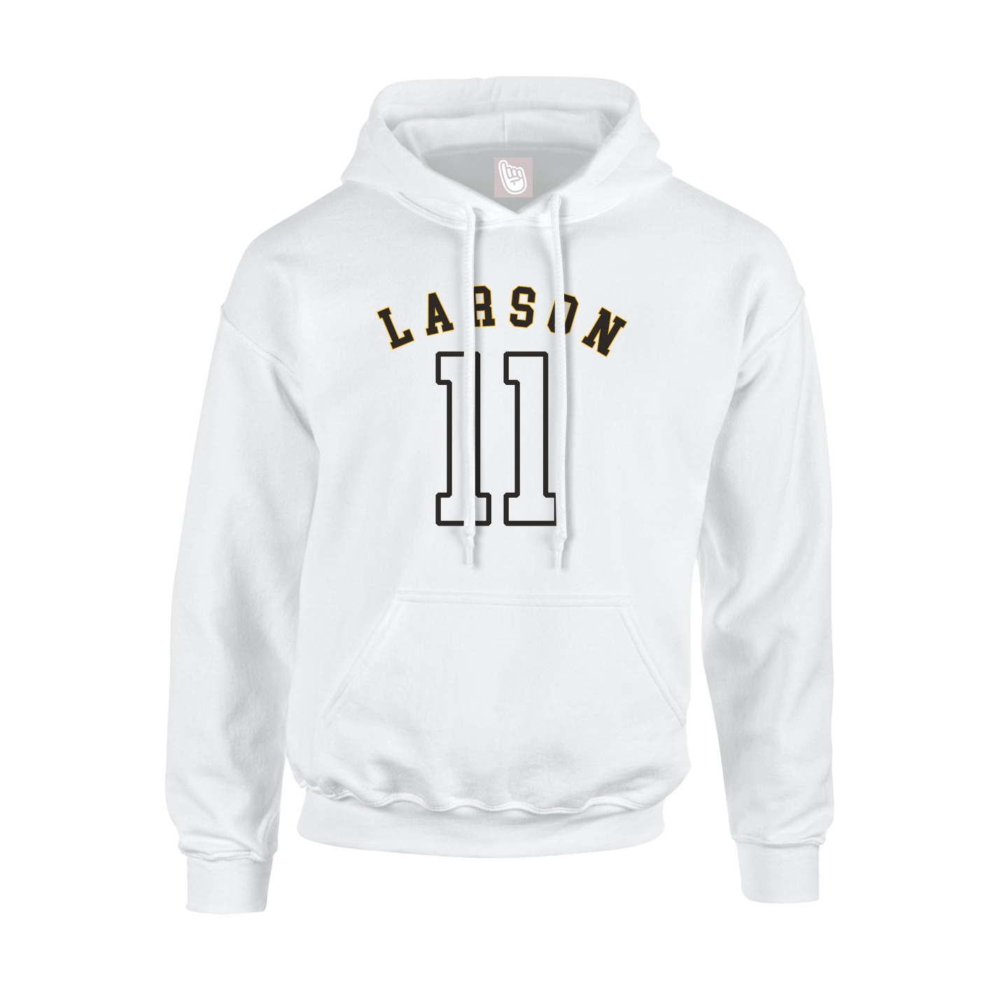 Hoodie — Shirsey Arch in White
