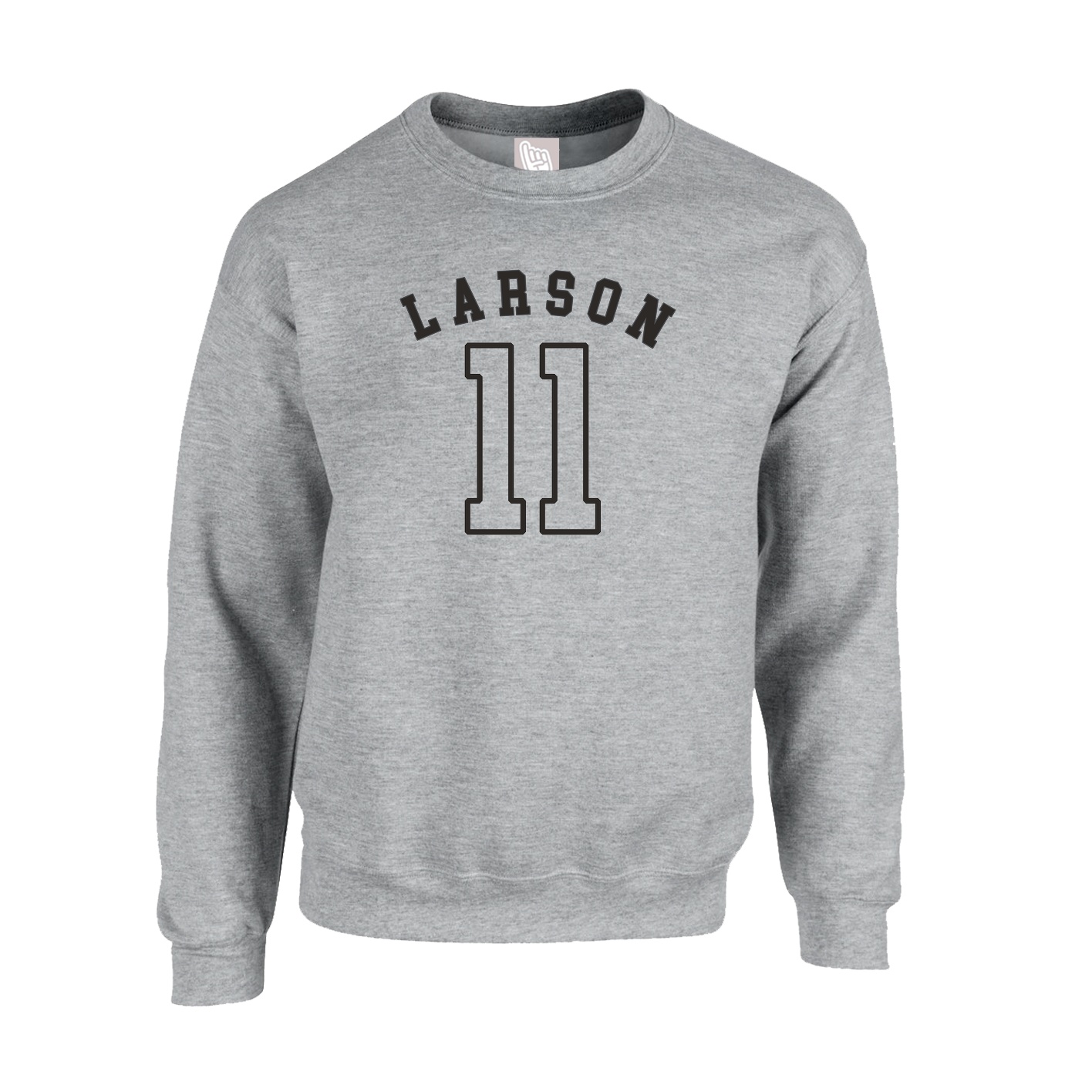 Fleece Crew — Shirsey Arch in Grey