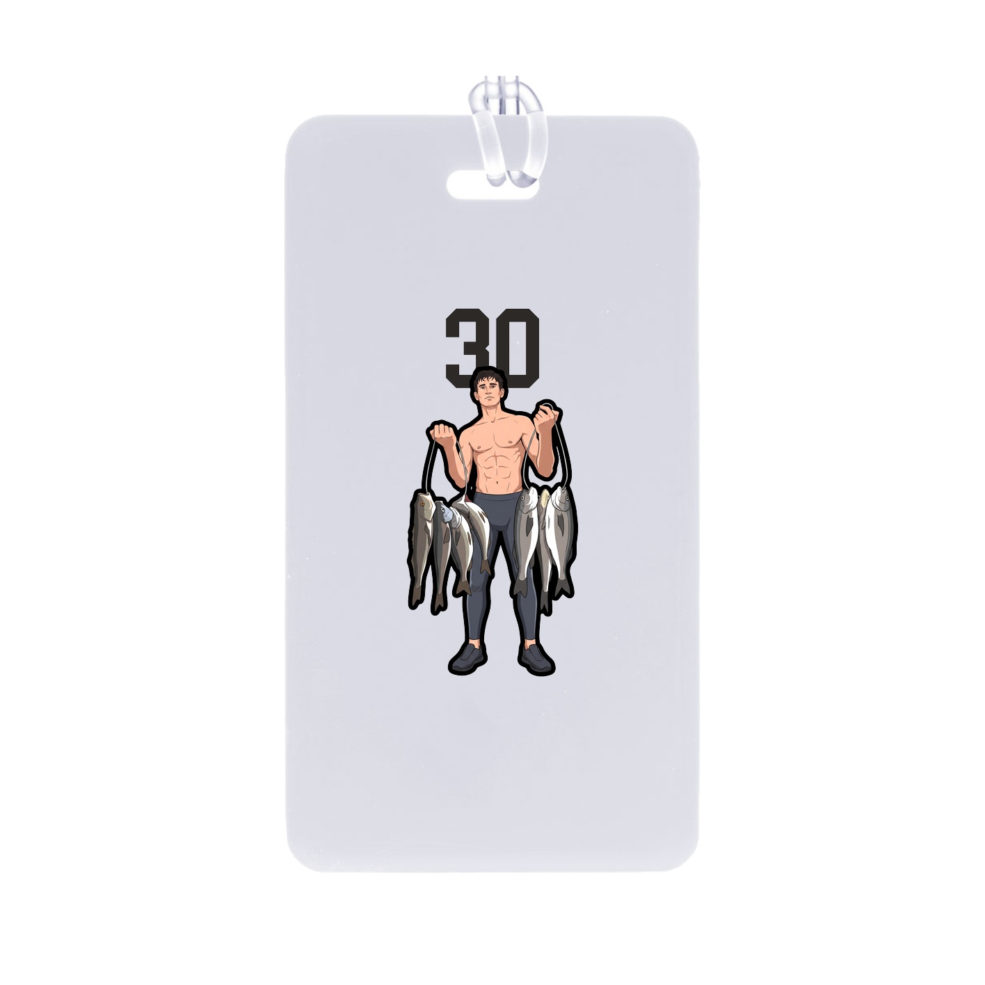Bag Tag — Number Top in Classic
