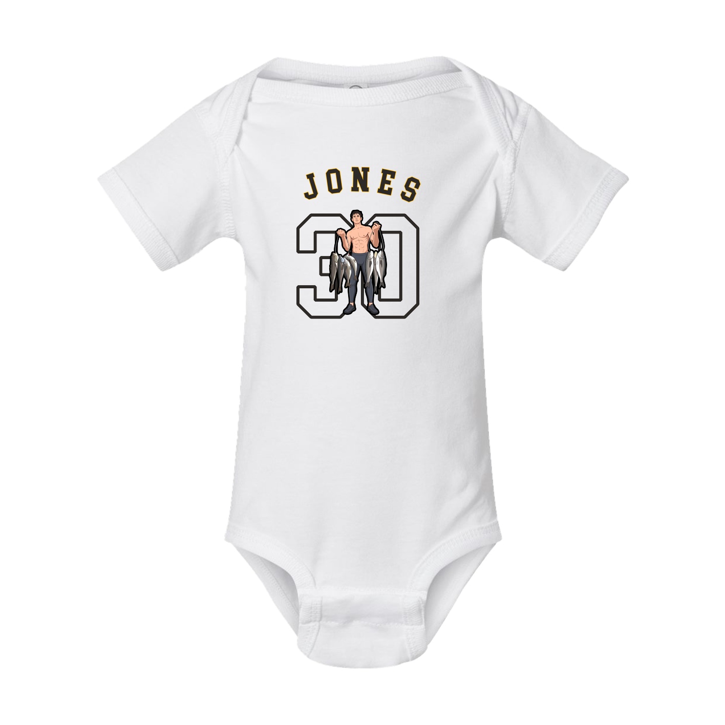 Baby Onesie — Shirsey Arch in White
