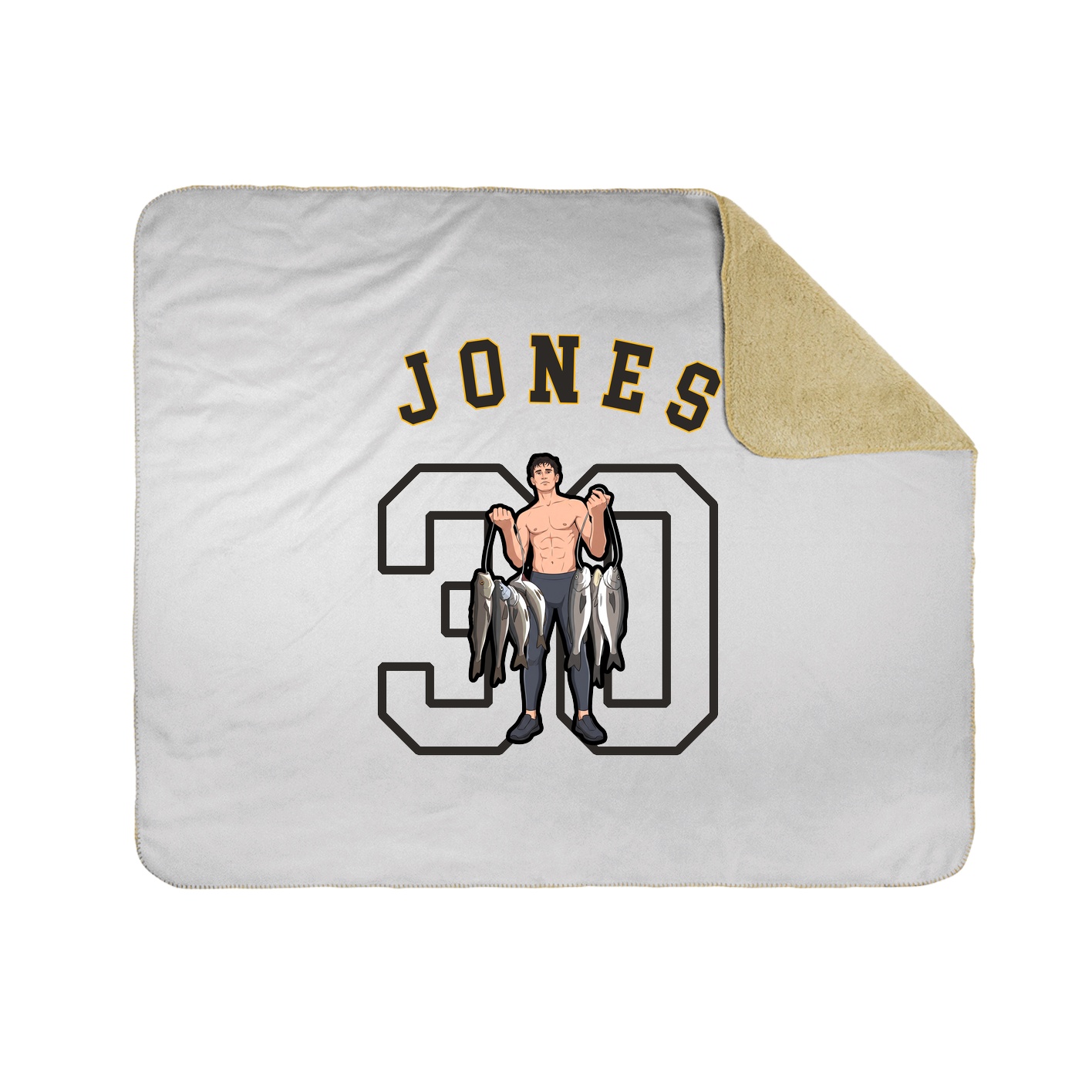 Throw Blanket — Shirsey Arch in White