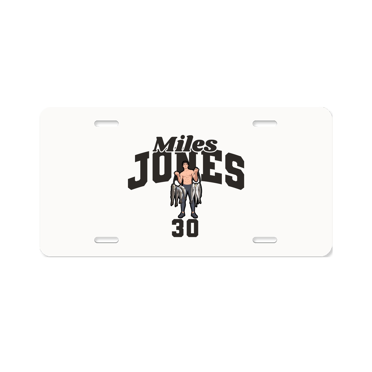 License Plate — Signature Arch in Classic