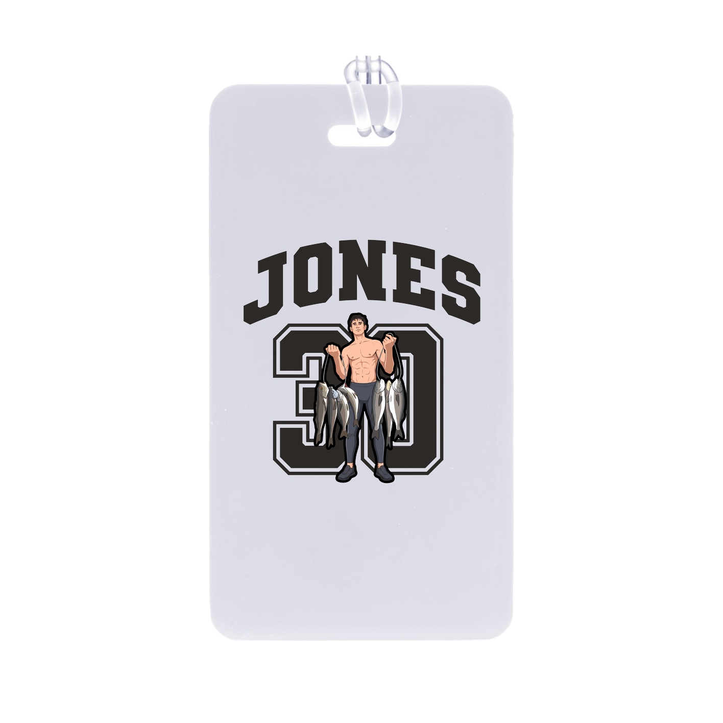 Bag Tag — Number in Classic