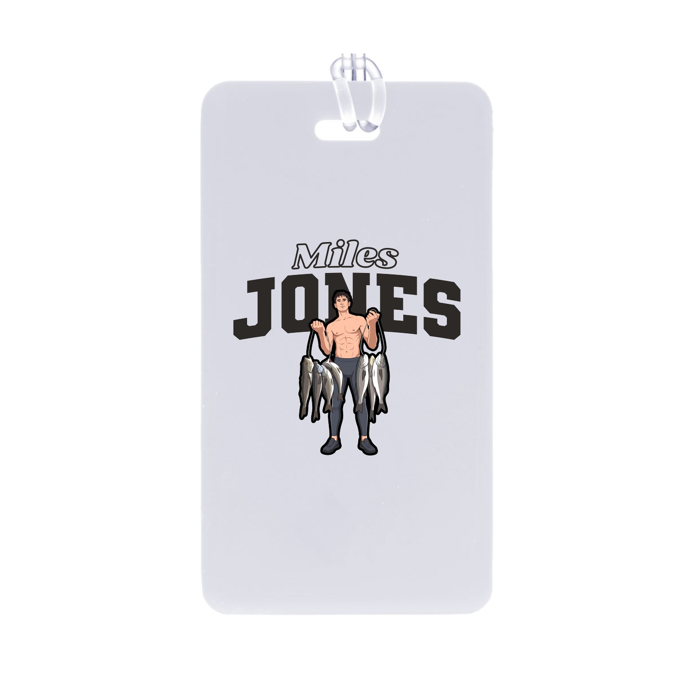 Bag Tag — Name Arch in Classic