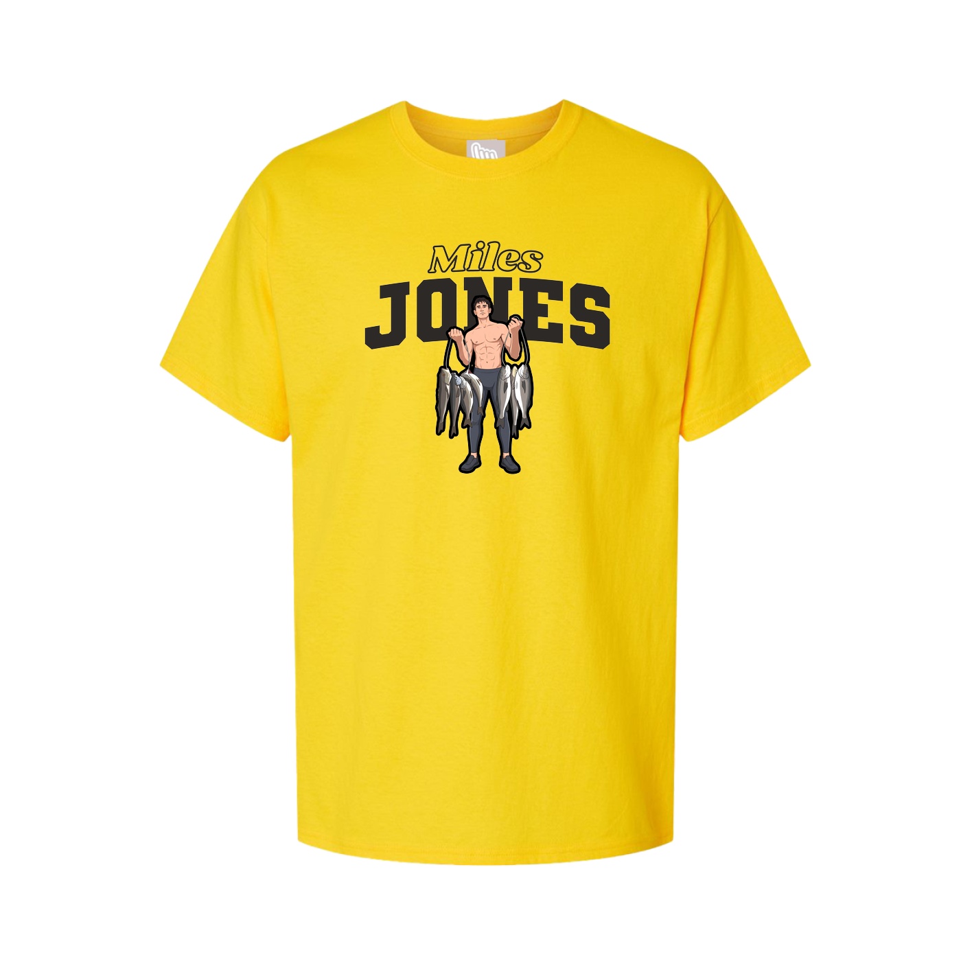 Tee — Name Arch in Gold