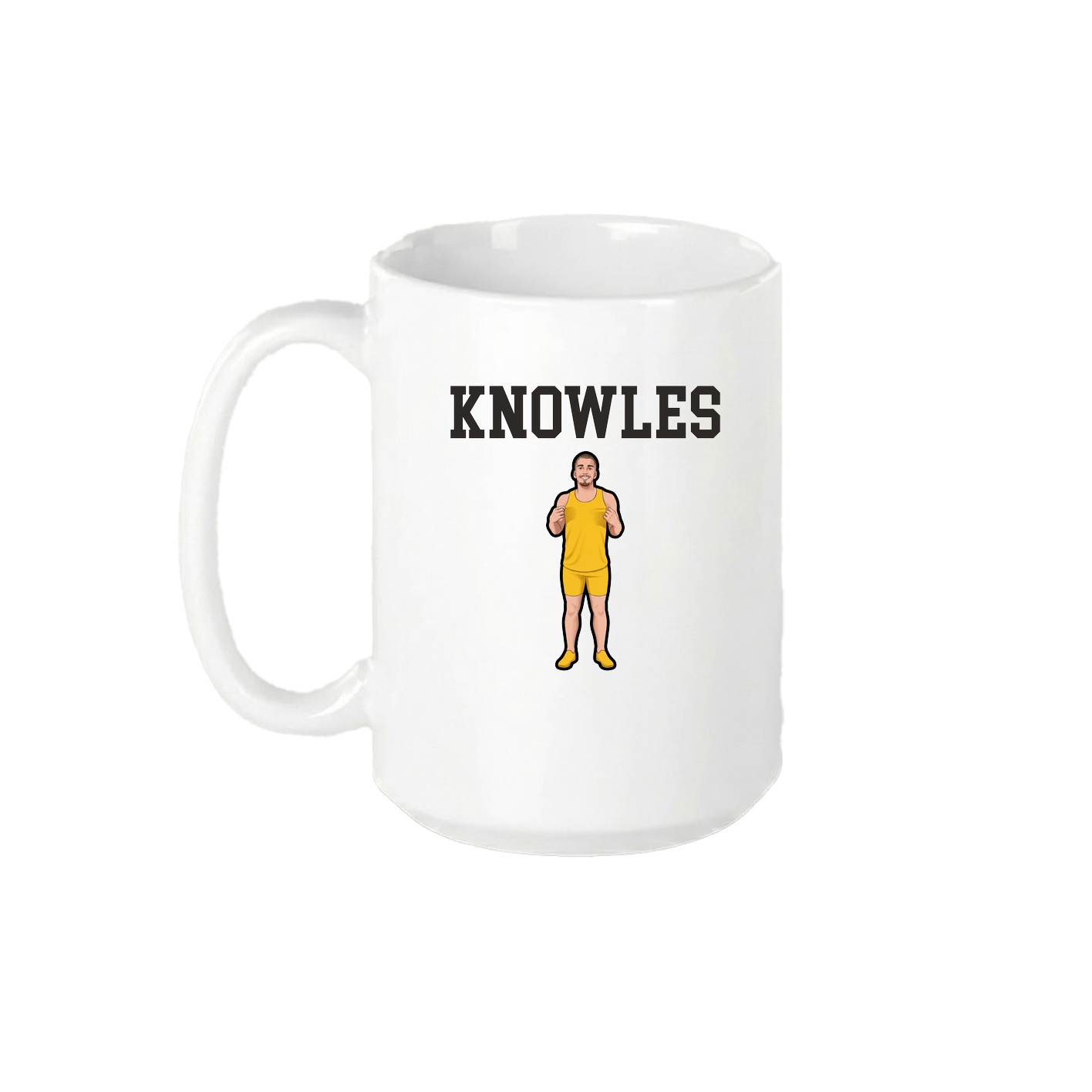 15oz Coffee Mug — Shirsey in White