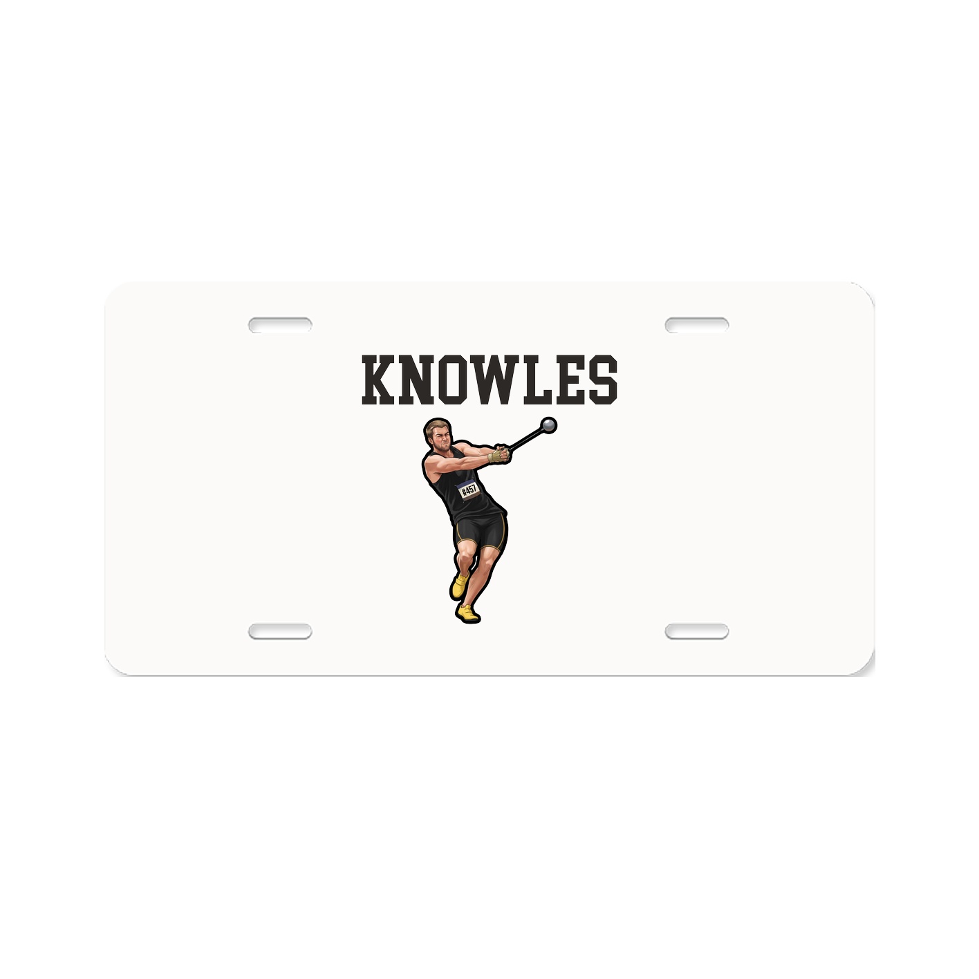 License Plate — Shirsey in Classic