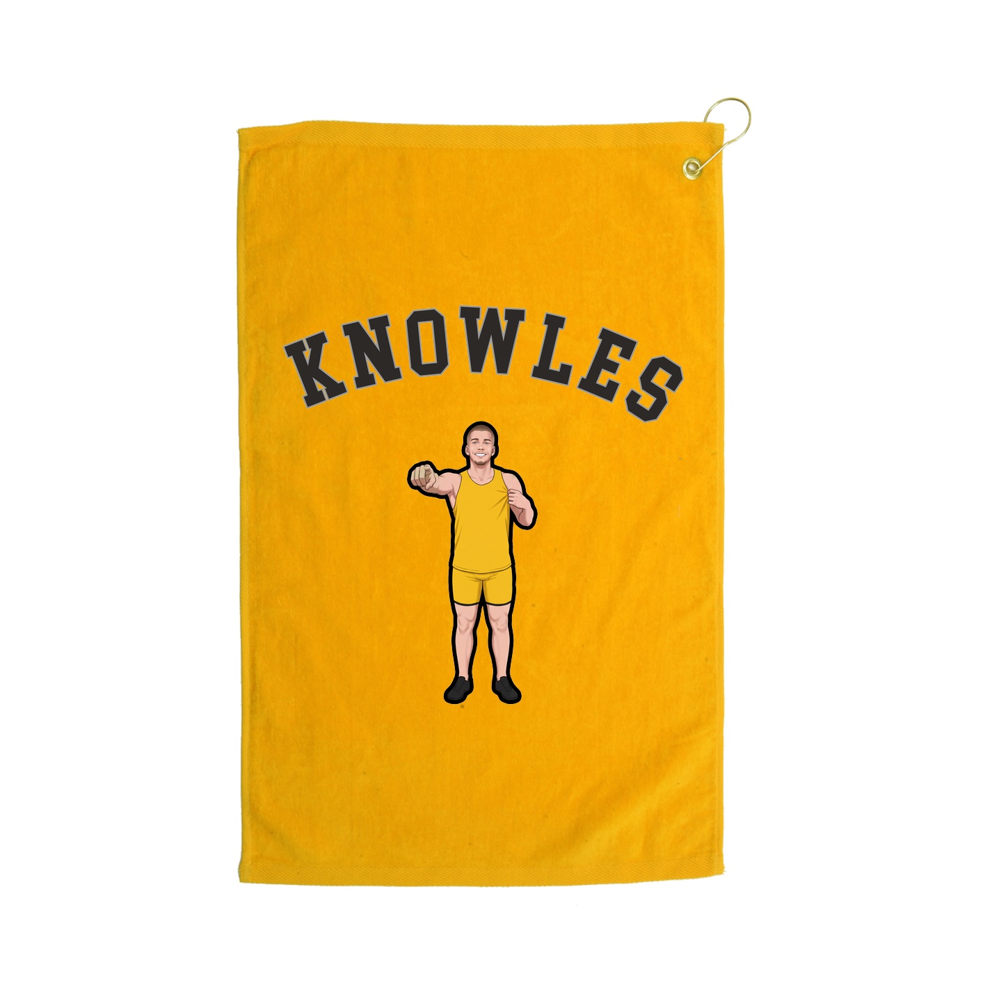 Golf Towel — Shirsey Arch in Gold
