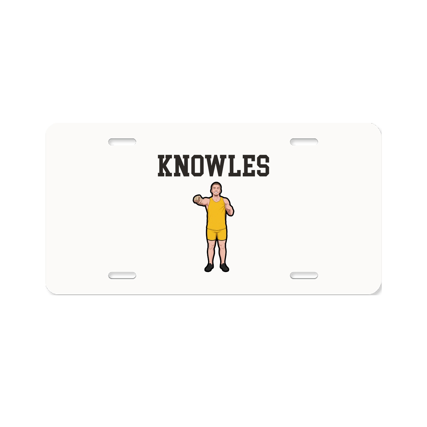 License Plate — Shirsey in Classic