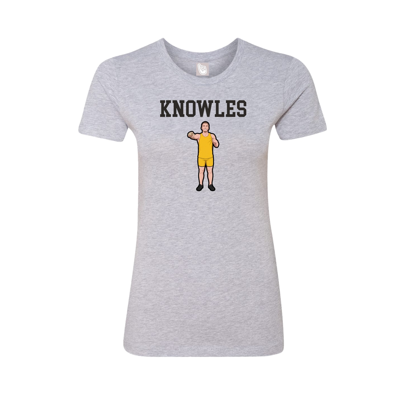 Fitted Women's Tee — Shirsey in Grey