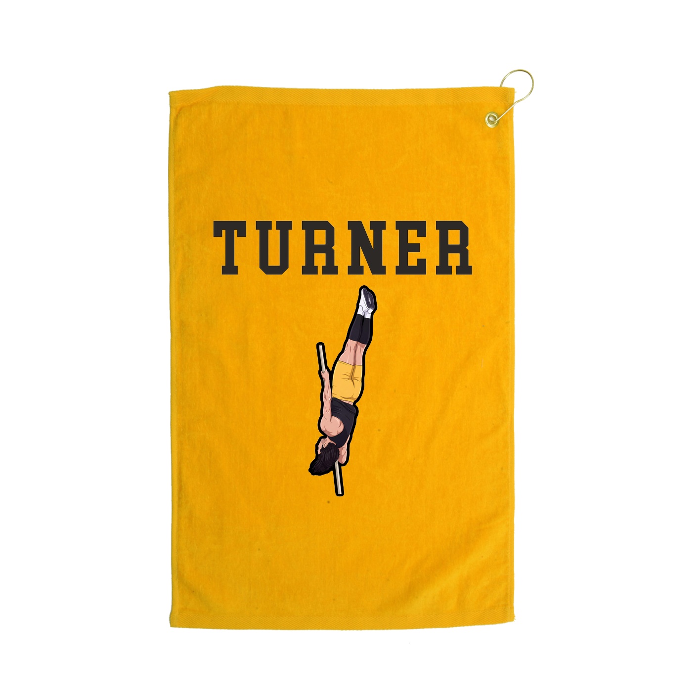 Golf Towel — Shirsey in Gold