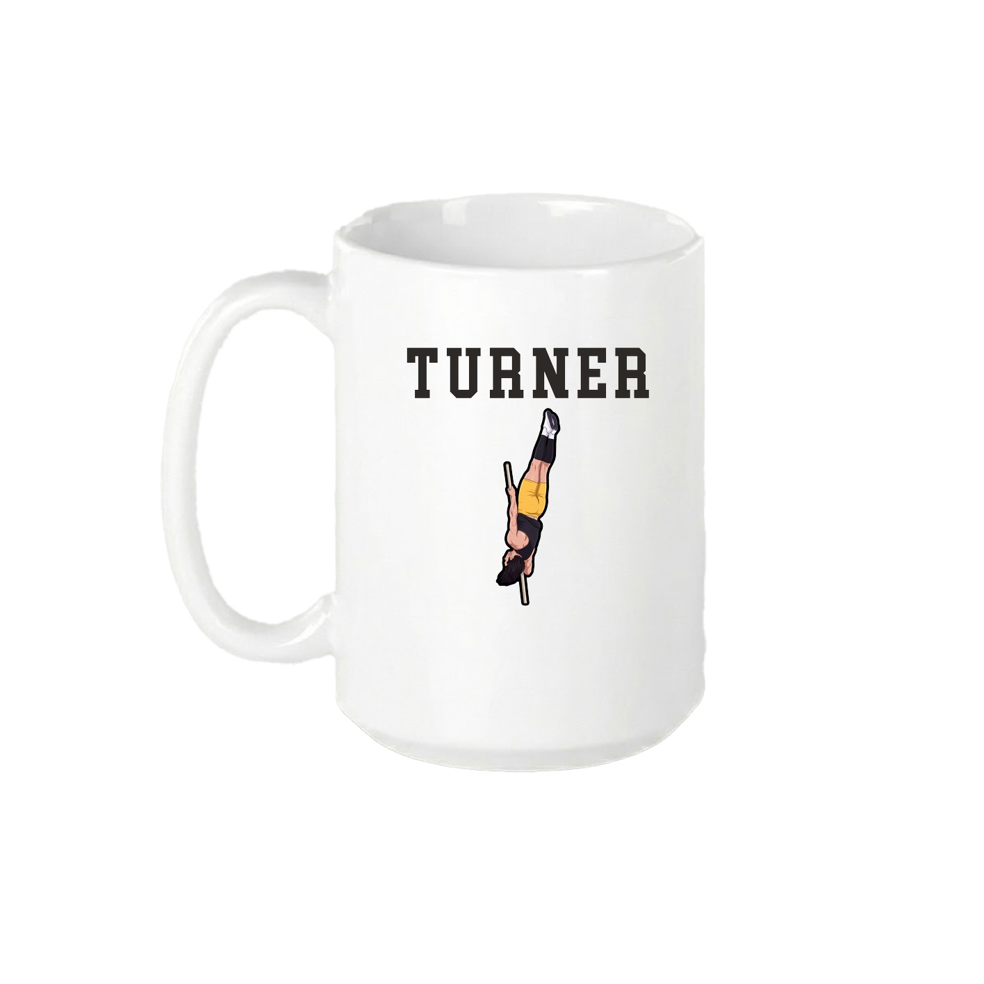 15oz Coffee Mug — Shirsey in White