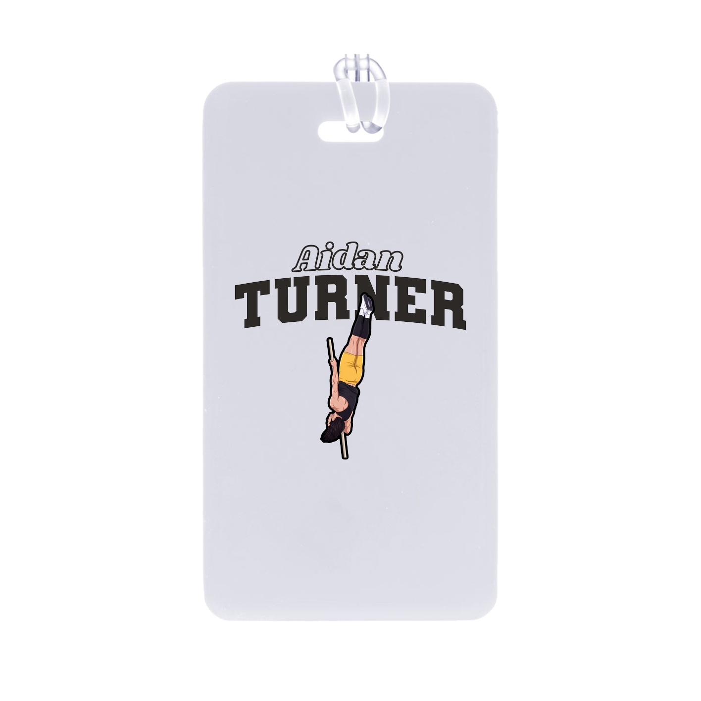 Bag Tag — Name Arch in Classic