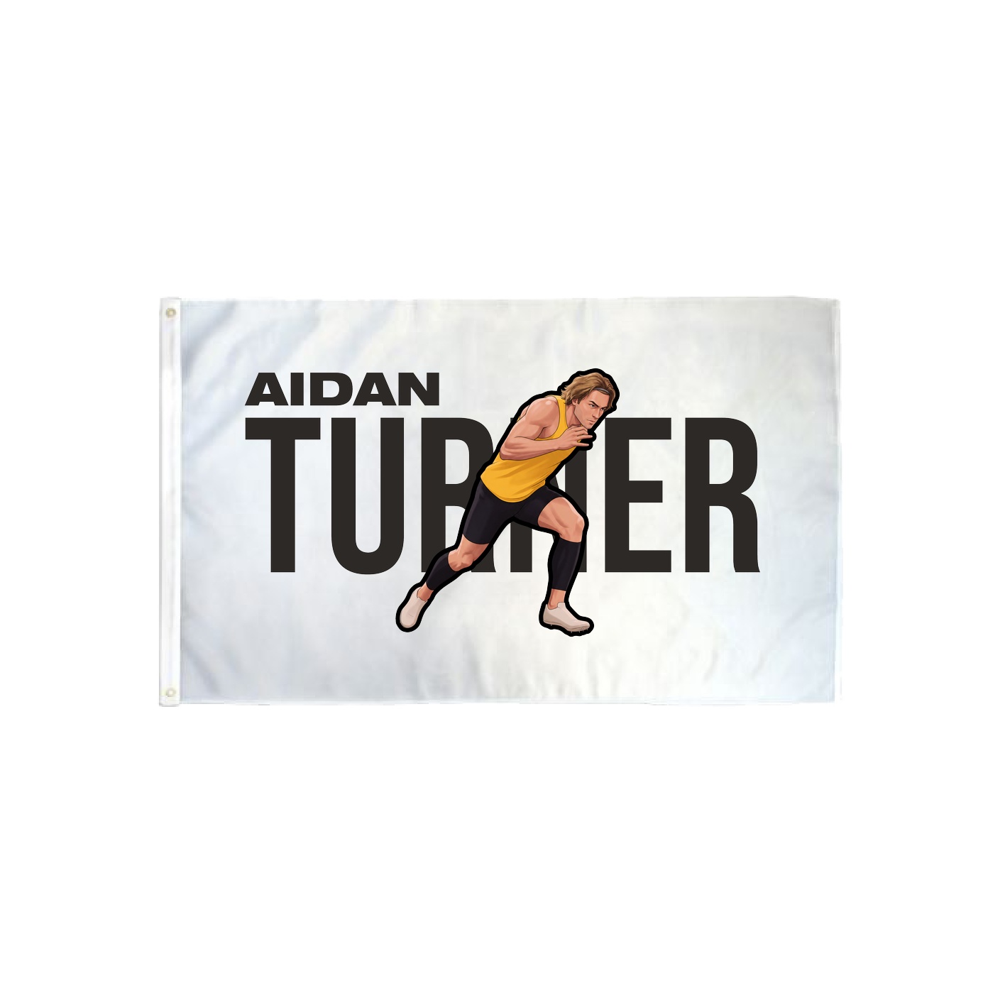 3x5 Flag — Player Name in Classic
