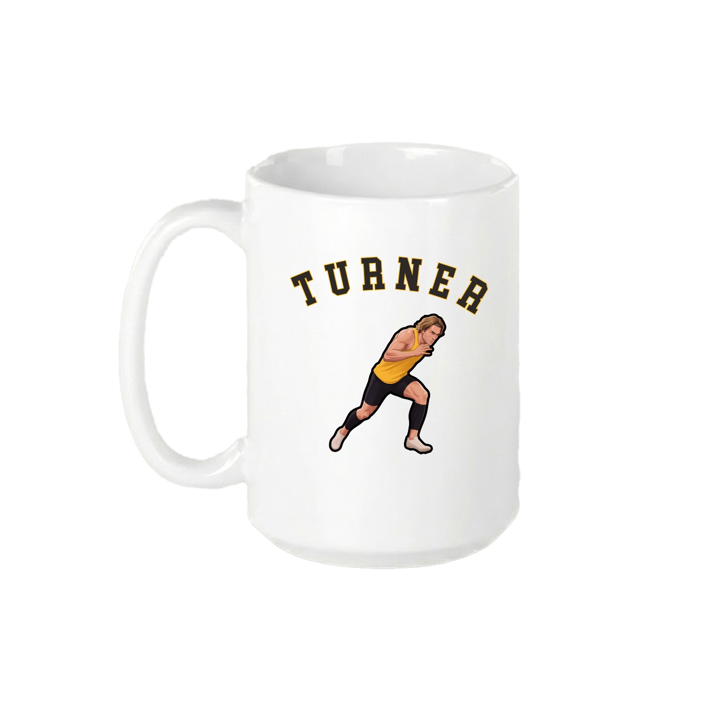15oz Coffee Mug — Shirsey Arch in White