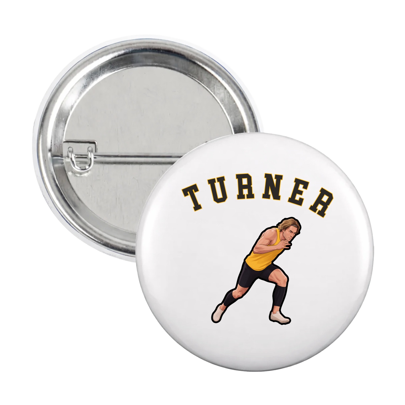 Game Day Button — Shirsey Arch in White