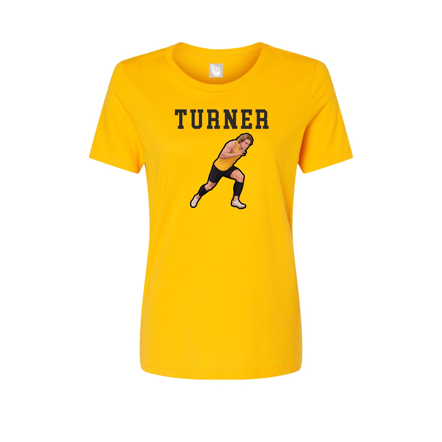Fitted Women's Tee — Shirsey in Gold