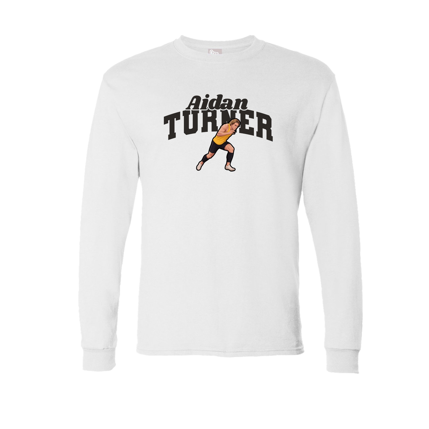 Long Sleeve Tee — Signature Arch in White