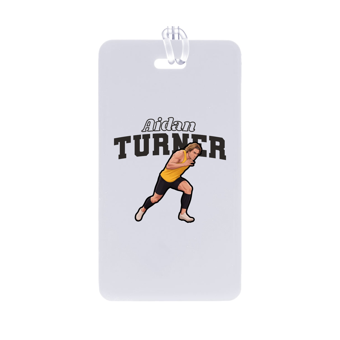 Bag Tag — Name Arch in Classic