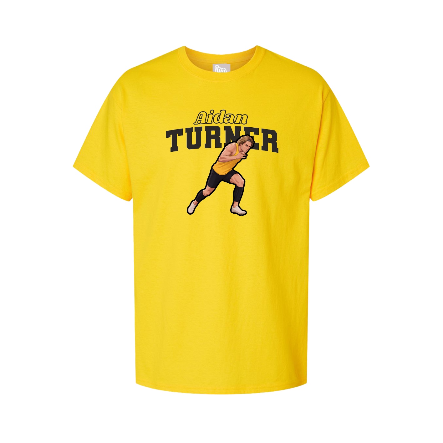 Tee — Name Arch in Gold