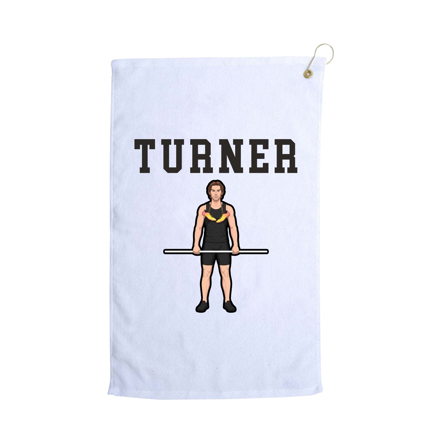 Golf Towel — Shirsey in White