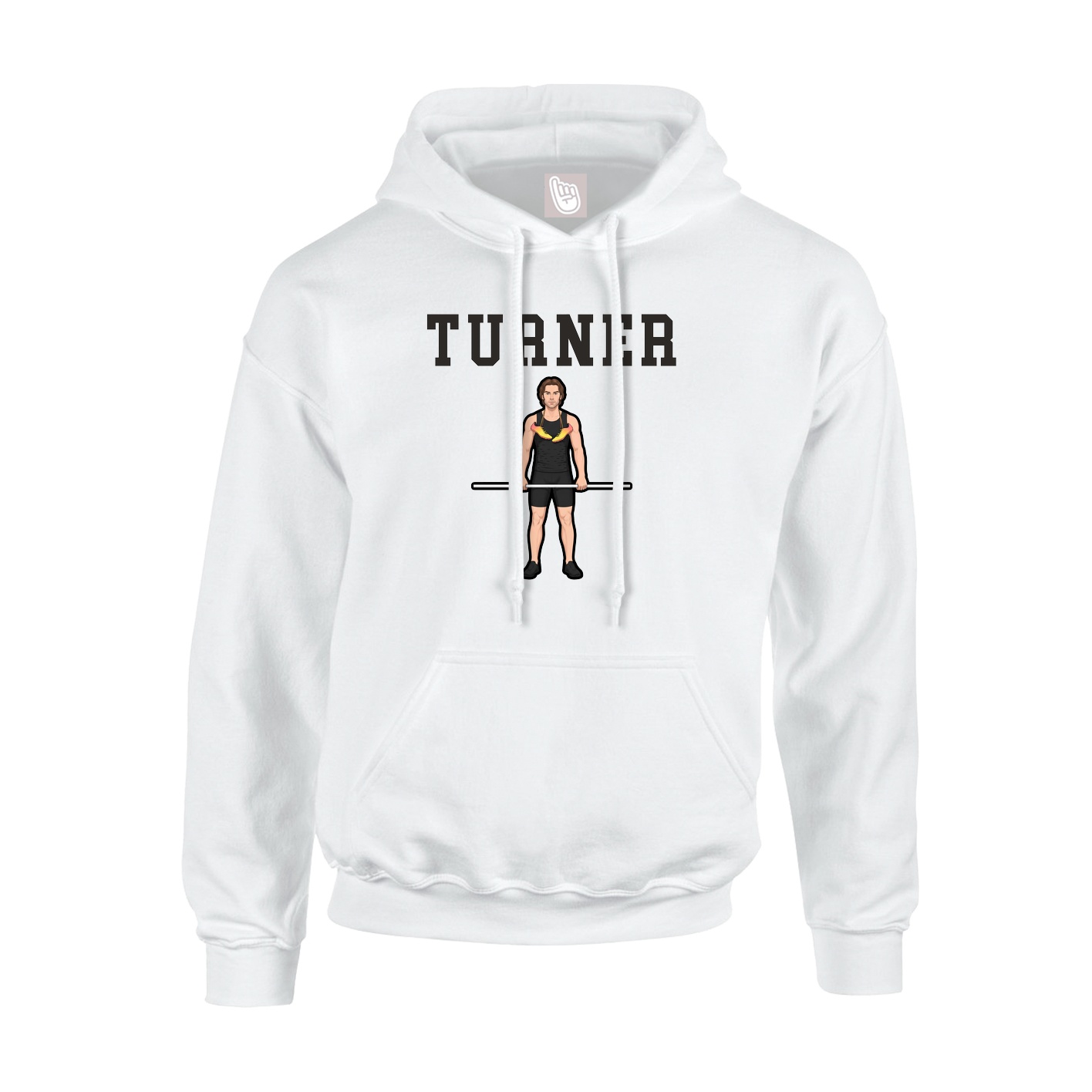 Hoodie — Shirsey in White
