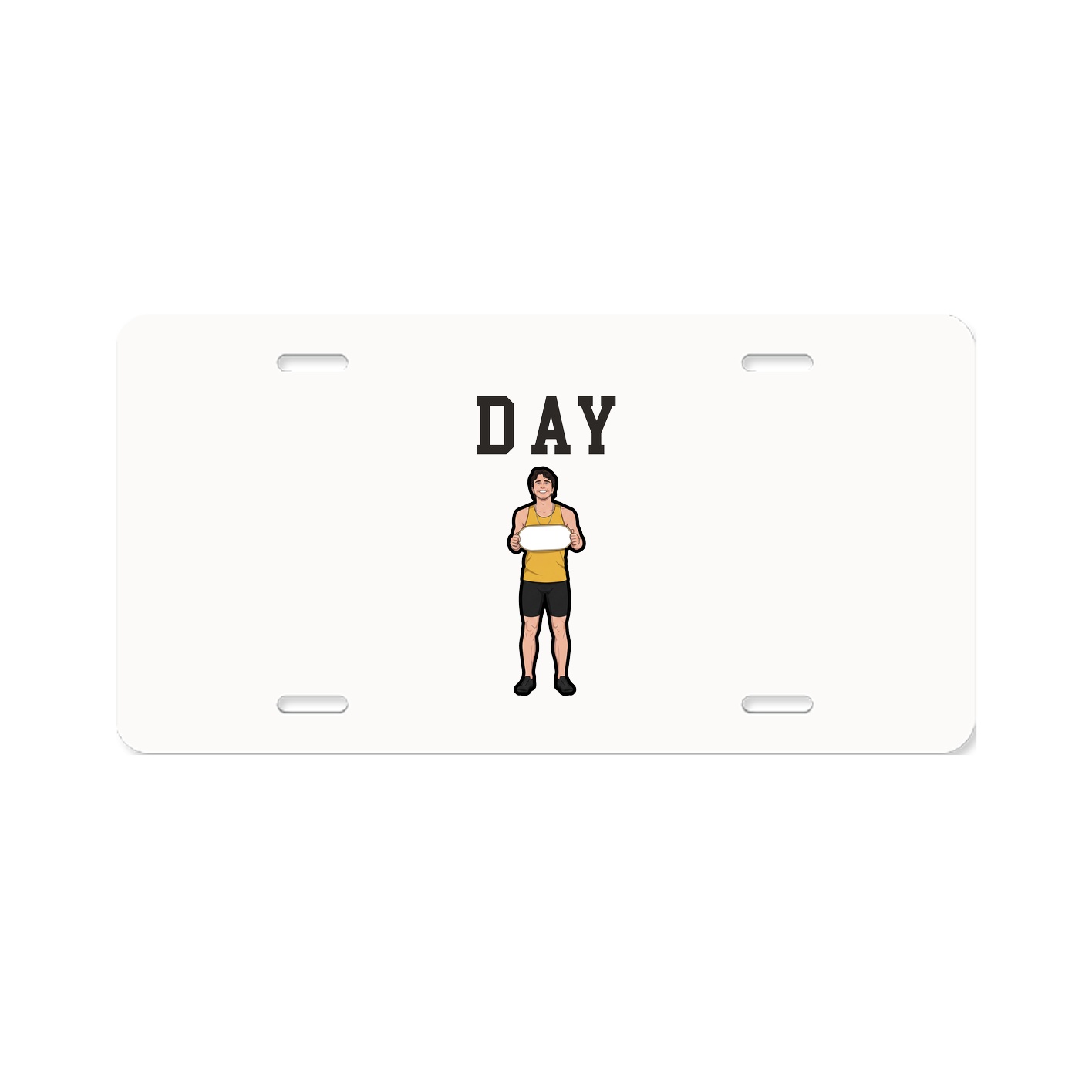 License Plate — Shirsey in Classic