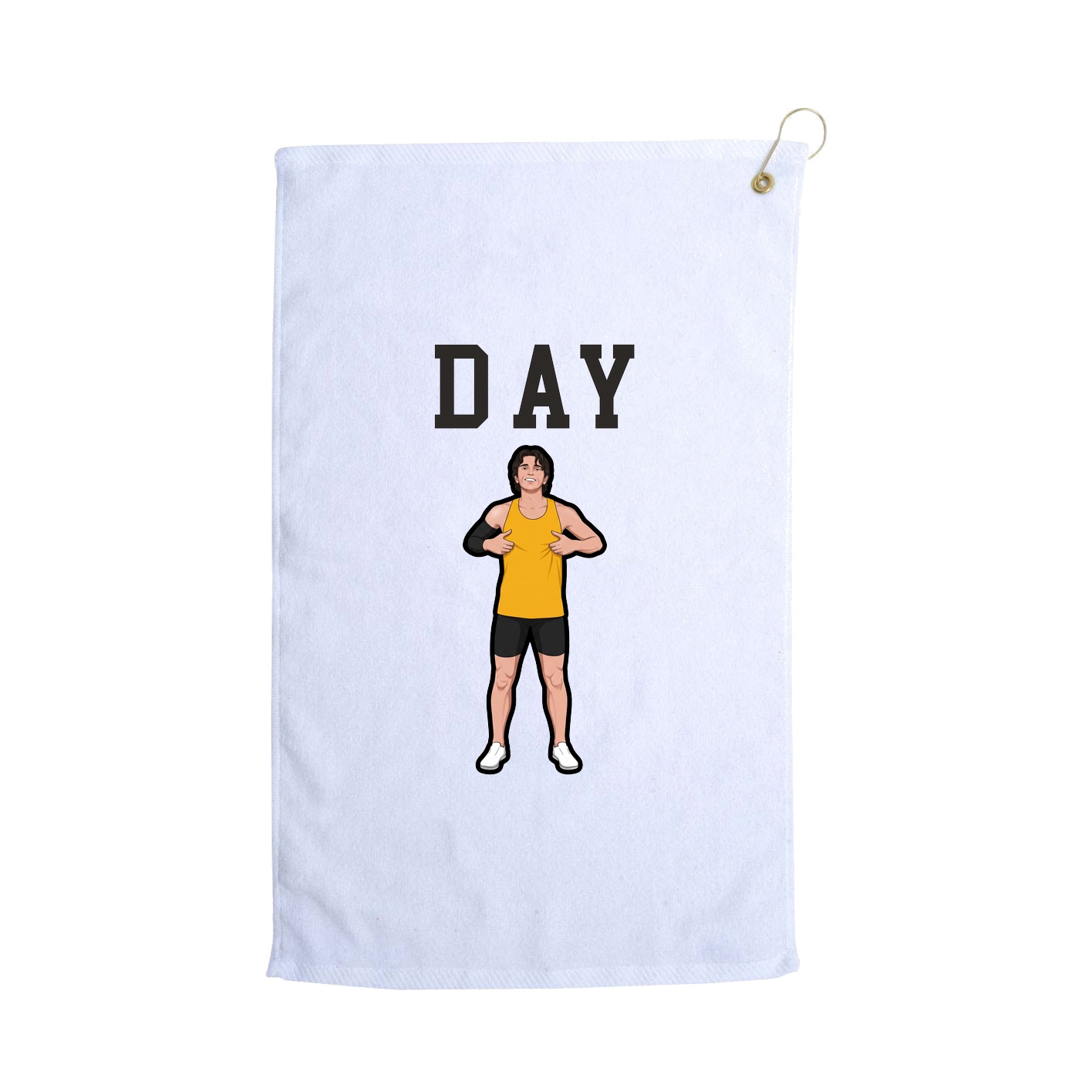Golf Towel — Shirsey in White
