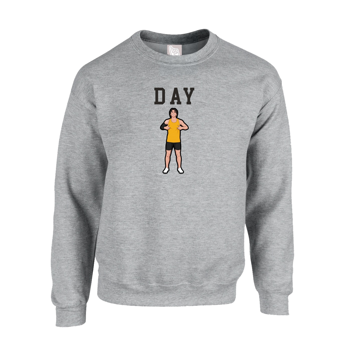 Fleece Crew — Shirsey in Grey