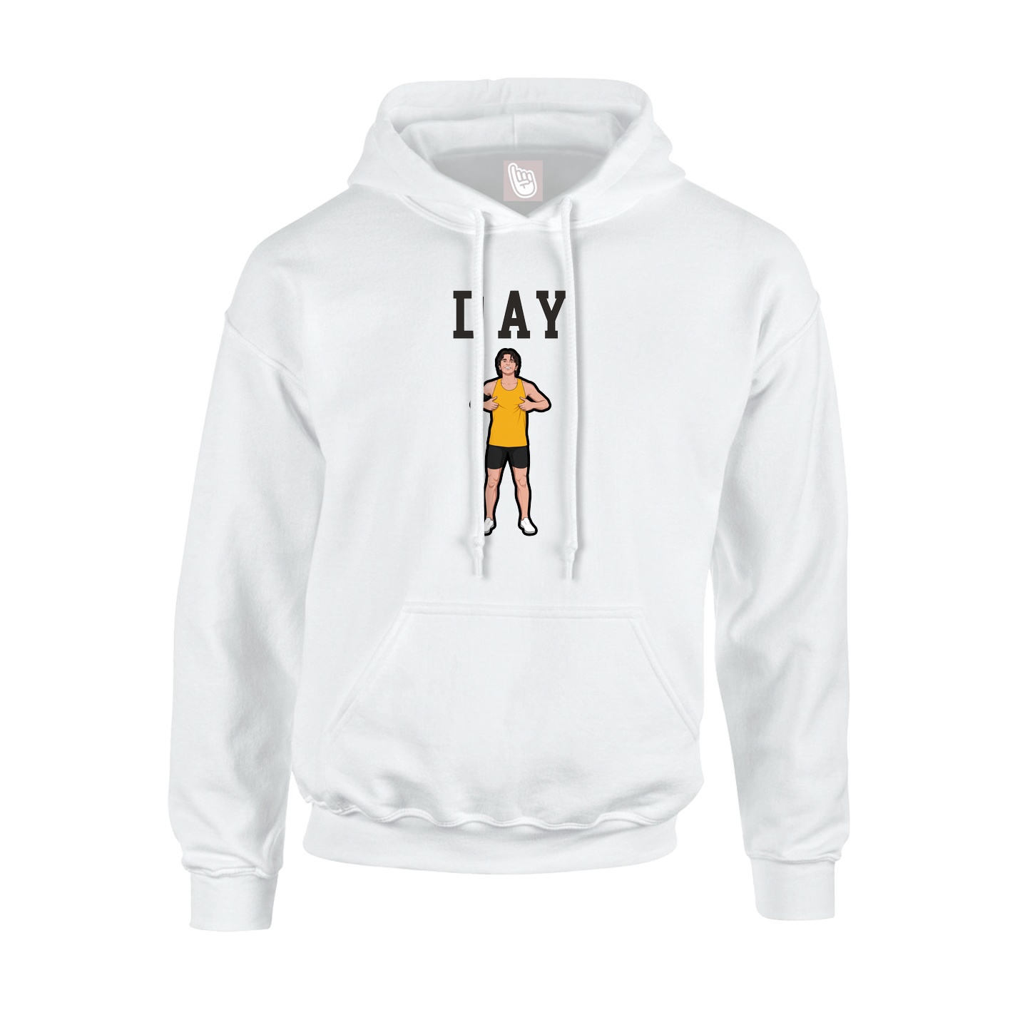 Youth Hoodie — Shirsey in White