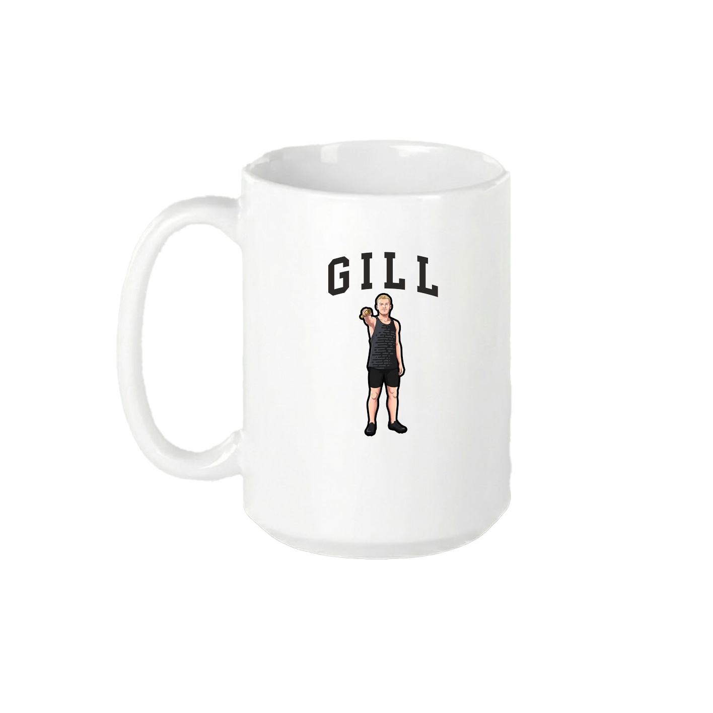 15oz Coffee Mug — Shirsey in White