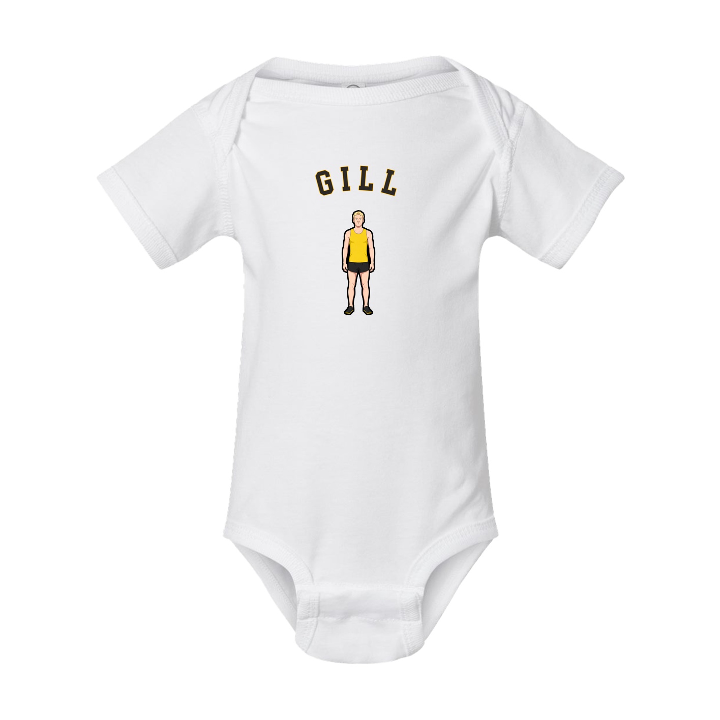 Baby Onesie — Shirsey Arch in White