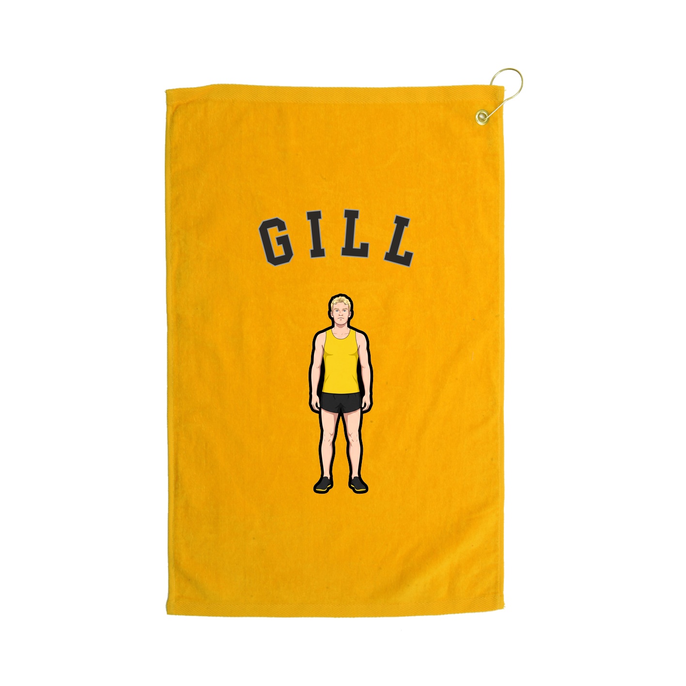 Golf Towel — Shirsey Arch in Gold