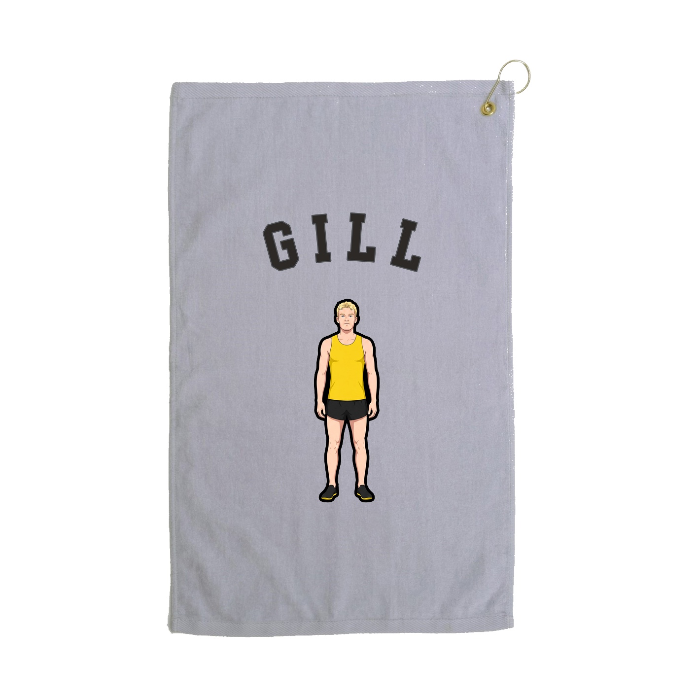 Golf Towel — Shirsey Arch in Grey