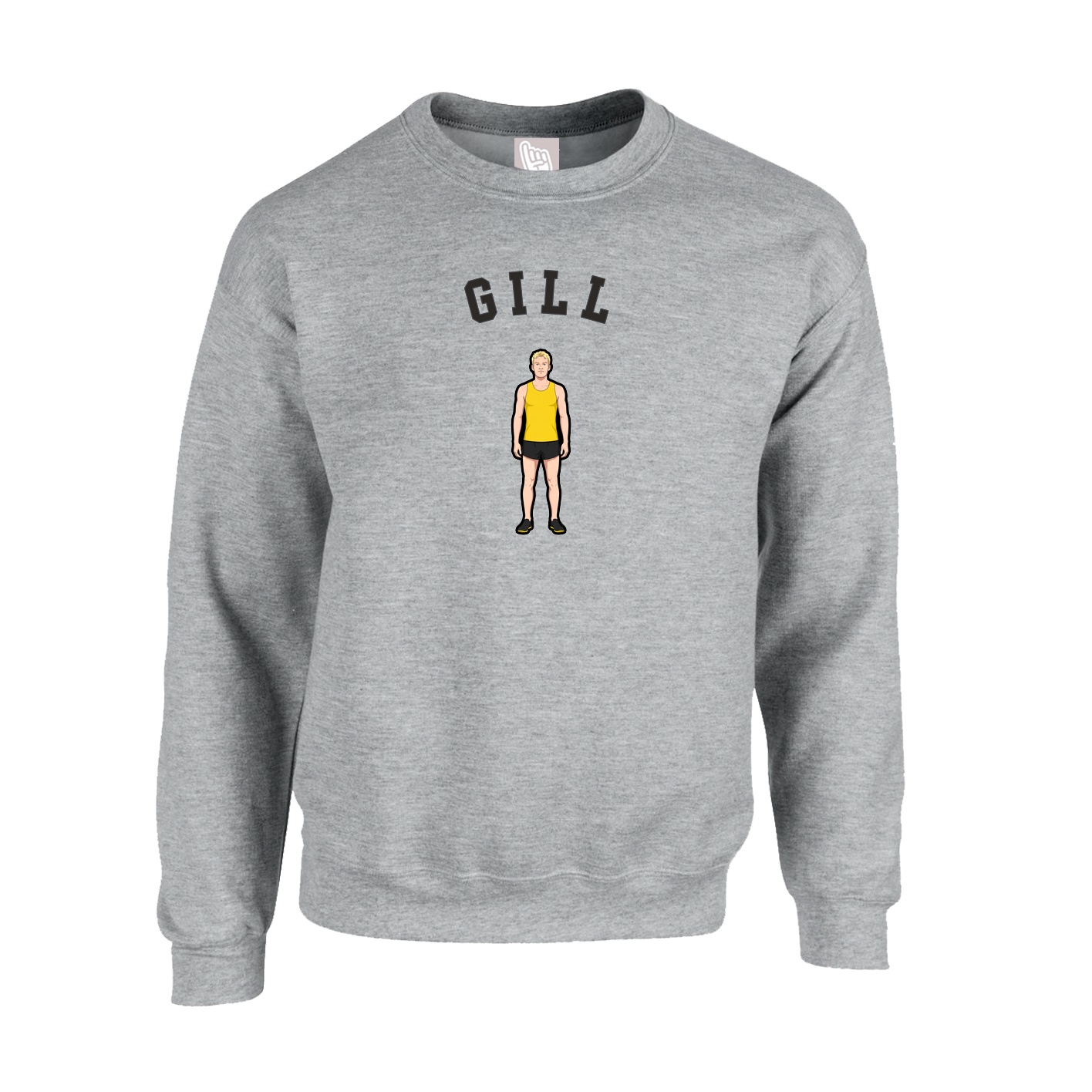 Fleece Crew — Shirsey Arch in Grey