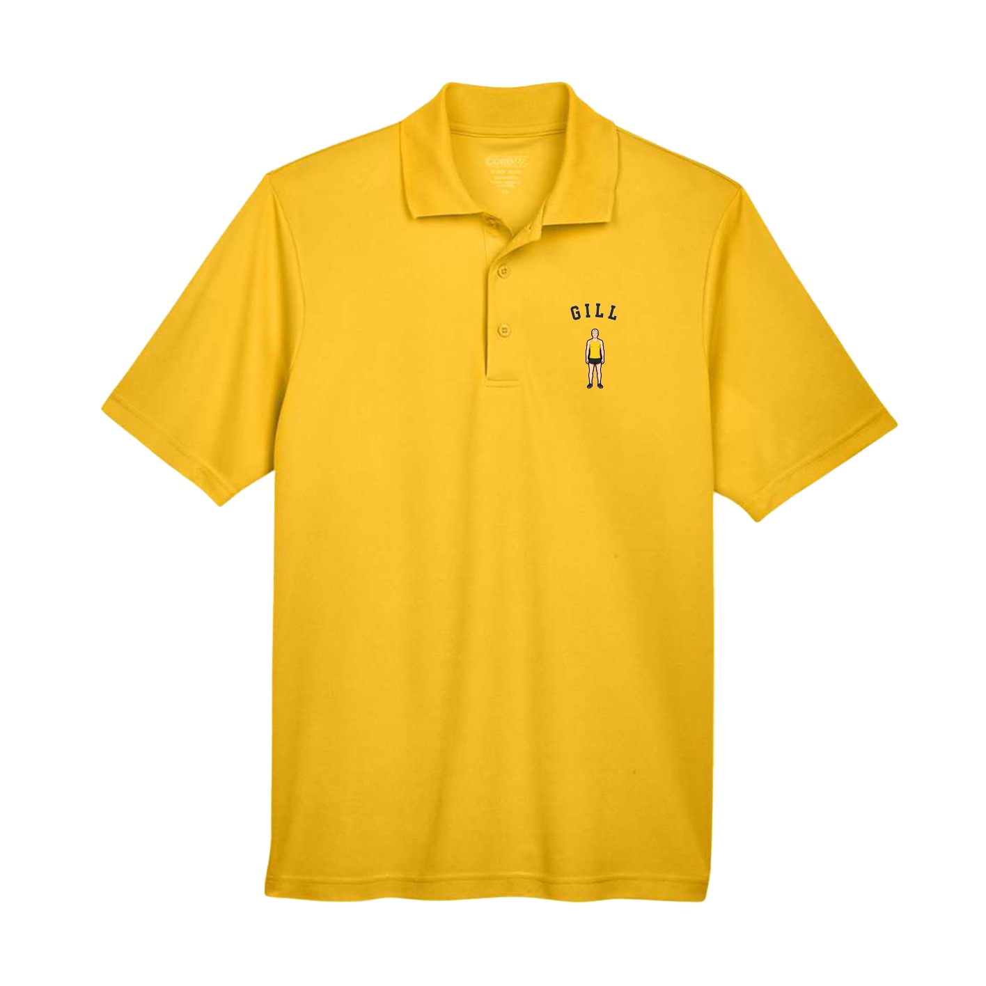Performance Polo — Shirsey Arch in Gold