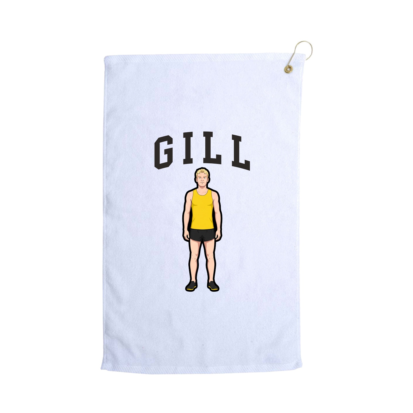Golf Towel — Shirsey in White