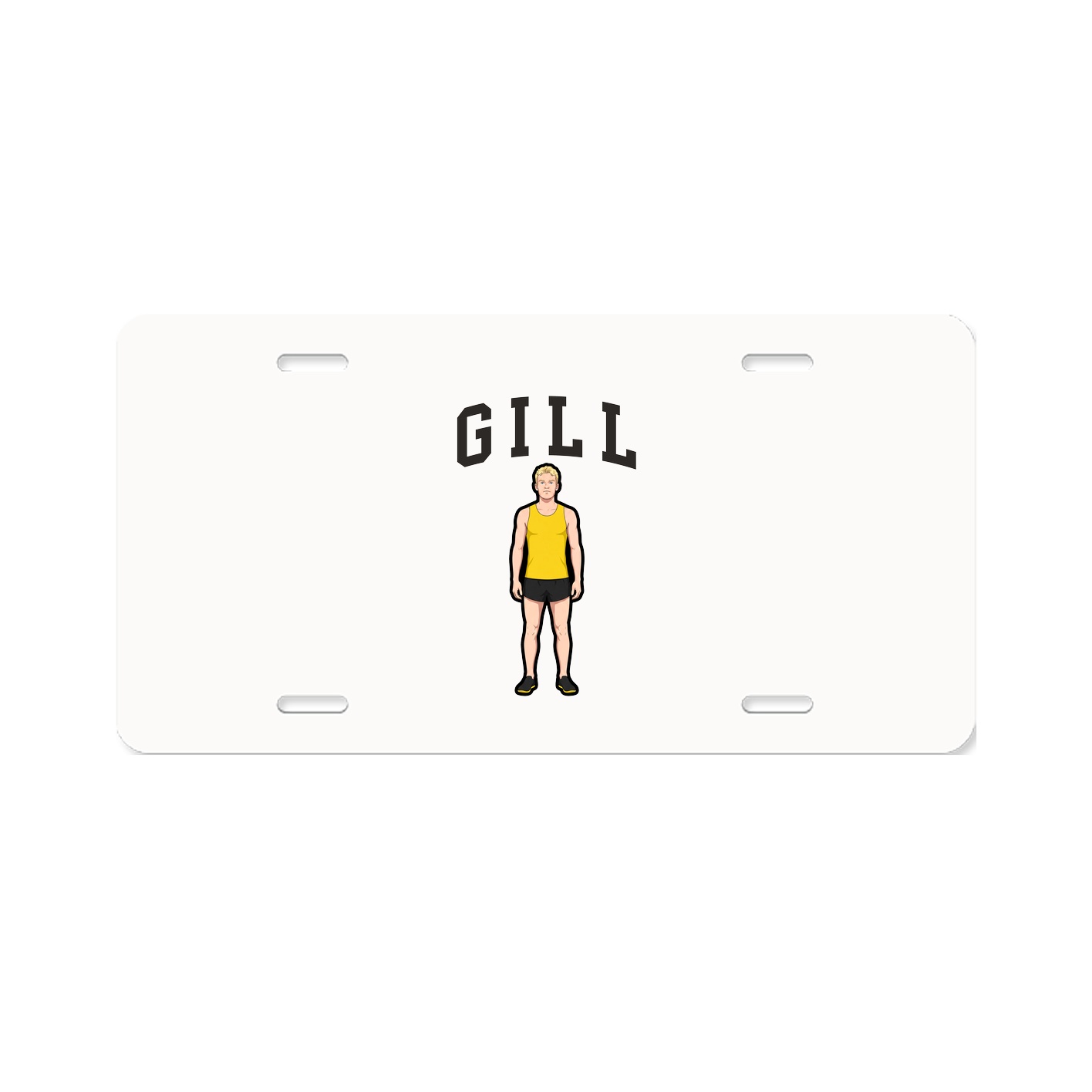 License Plate — Shirsey in Classic