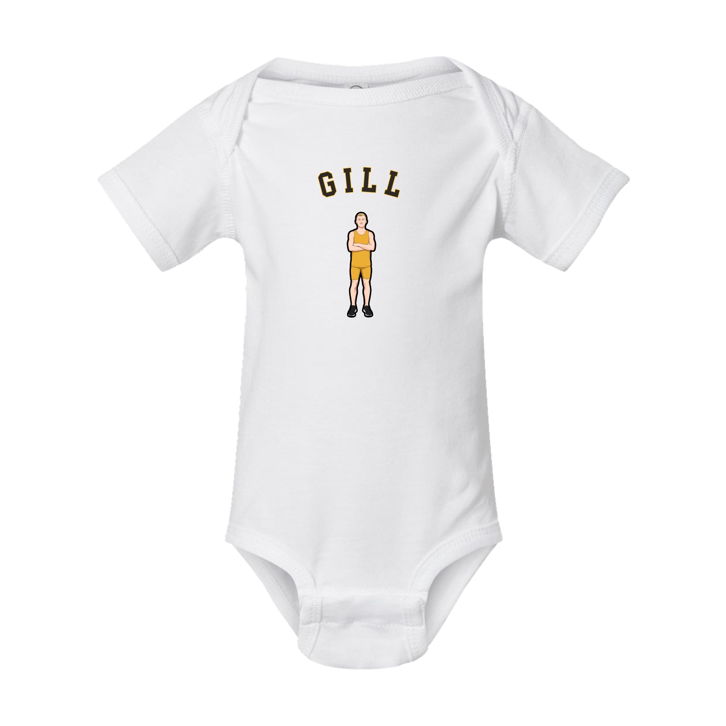 Baby Onesie — Shirsey Arch in White