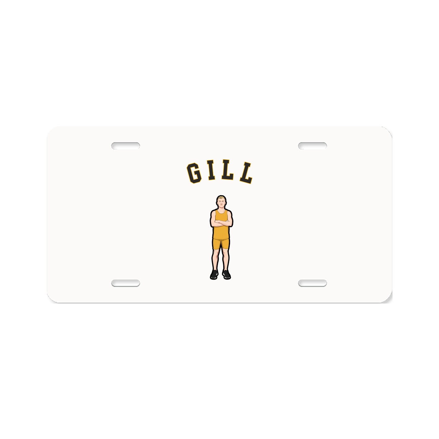 License Plate — Shirsey Arch in Classic