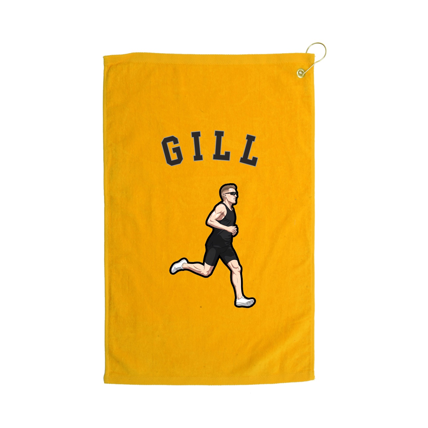 Golf Towel — Shirsey Arch in Gold