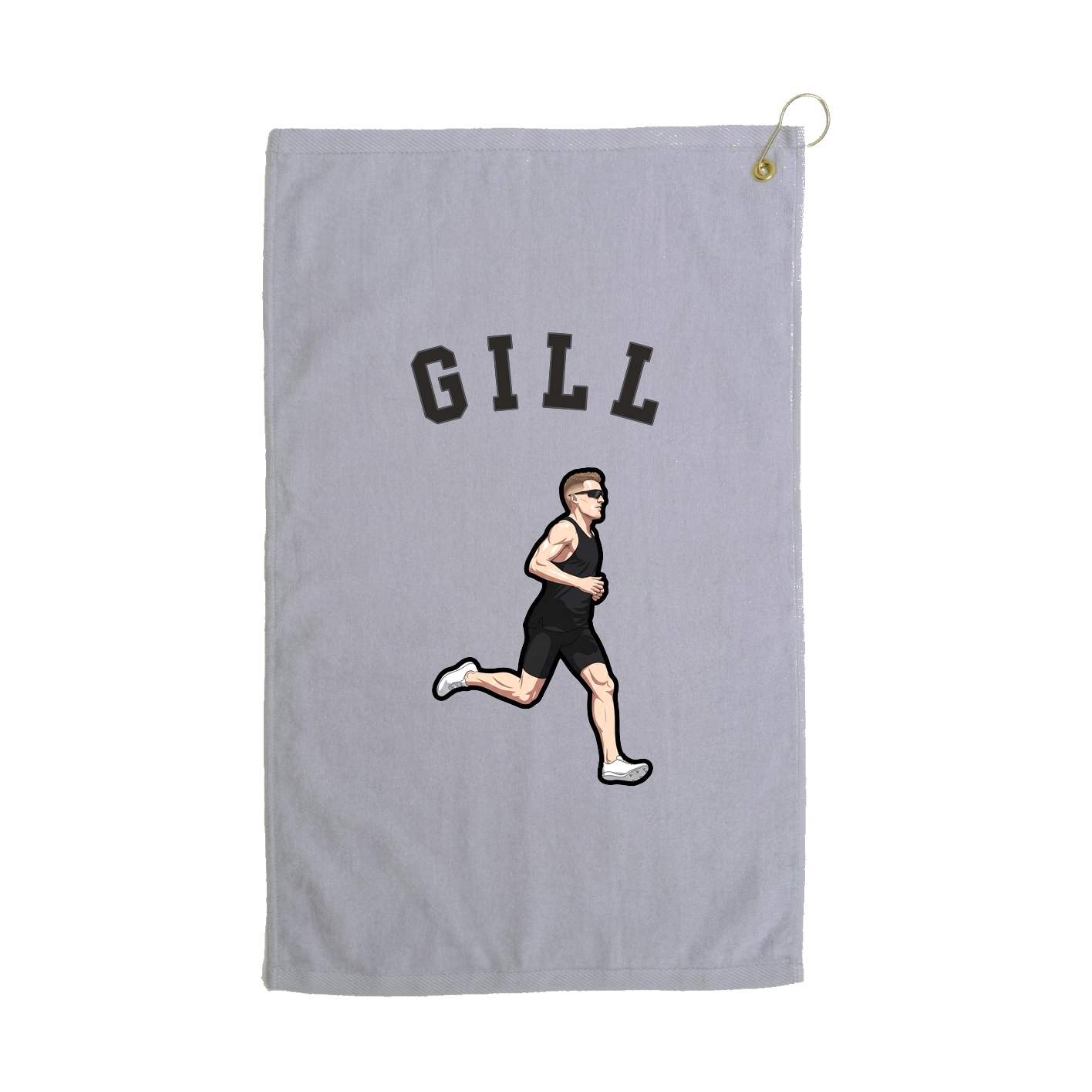Golf Towel — Shirsey Arch in Grey