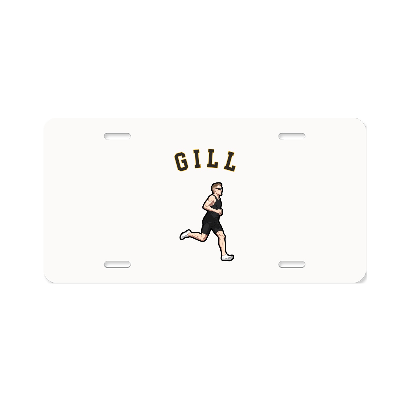 License Plate — Shirsey Arch in Classic