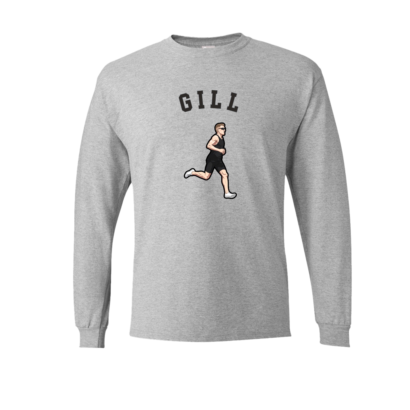 Long Sleeve Tee — Shirsey Arch in Grey