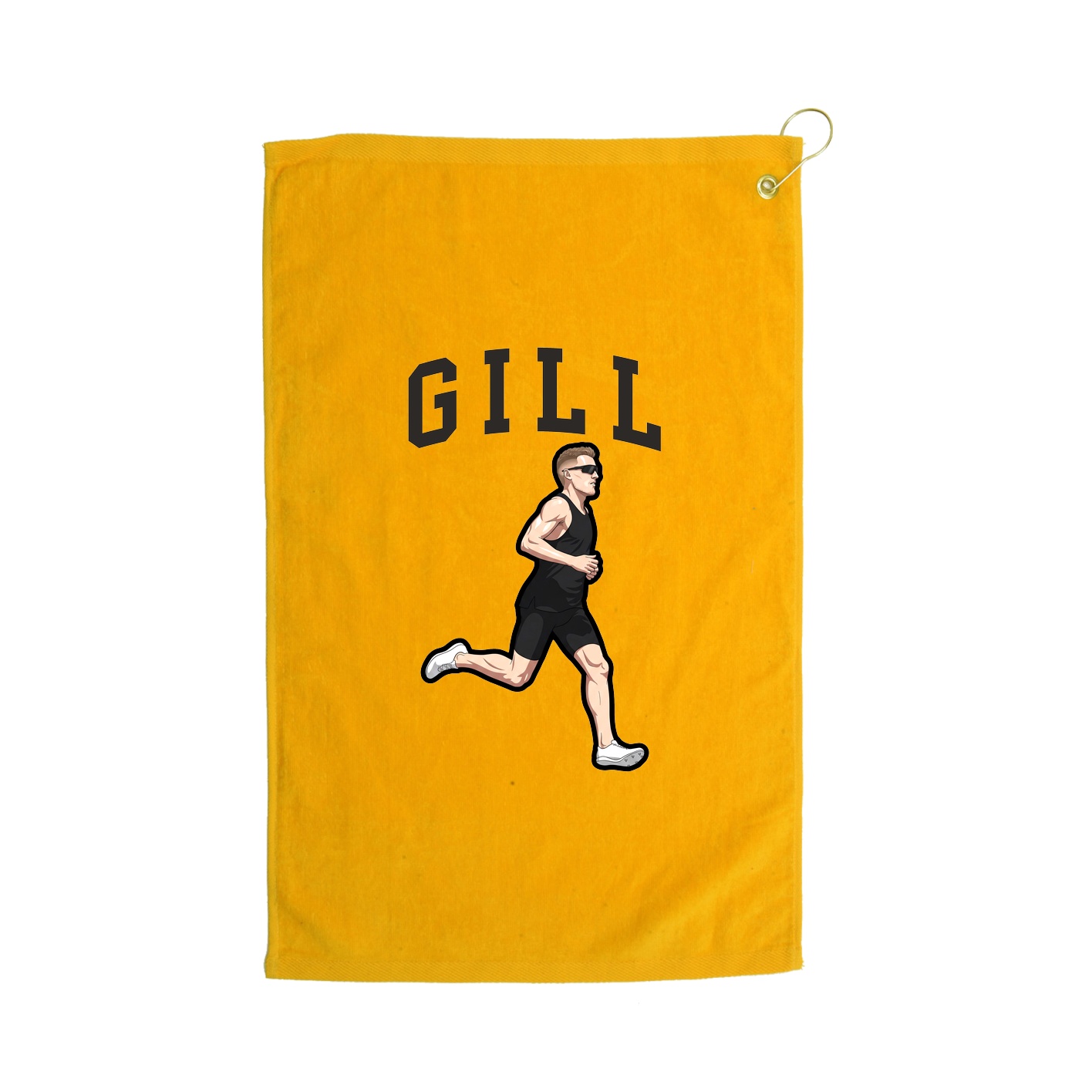Golf Towel — Shirsey in Gold